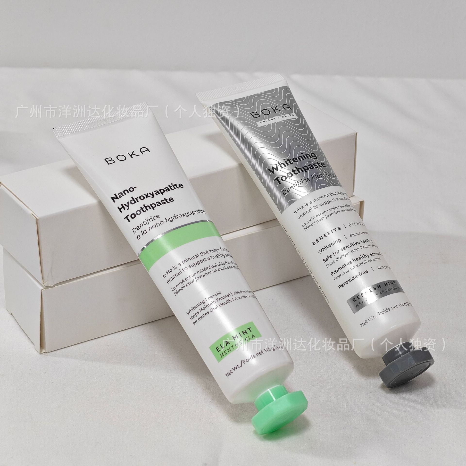 Remineralizing Toothpaste - BOKA Fluoridevrije Munt Tandpasta, Geschikt voor