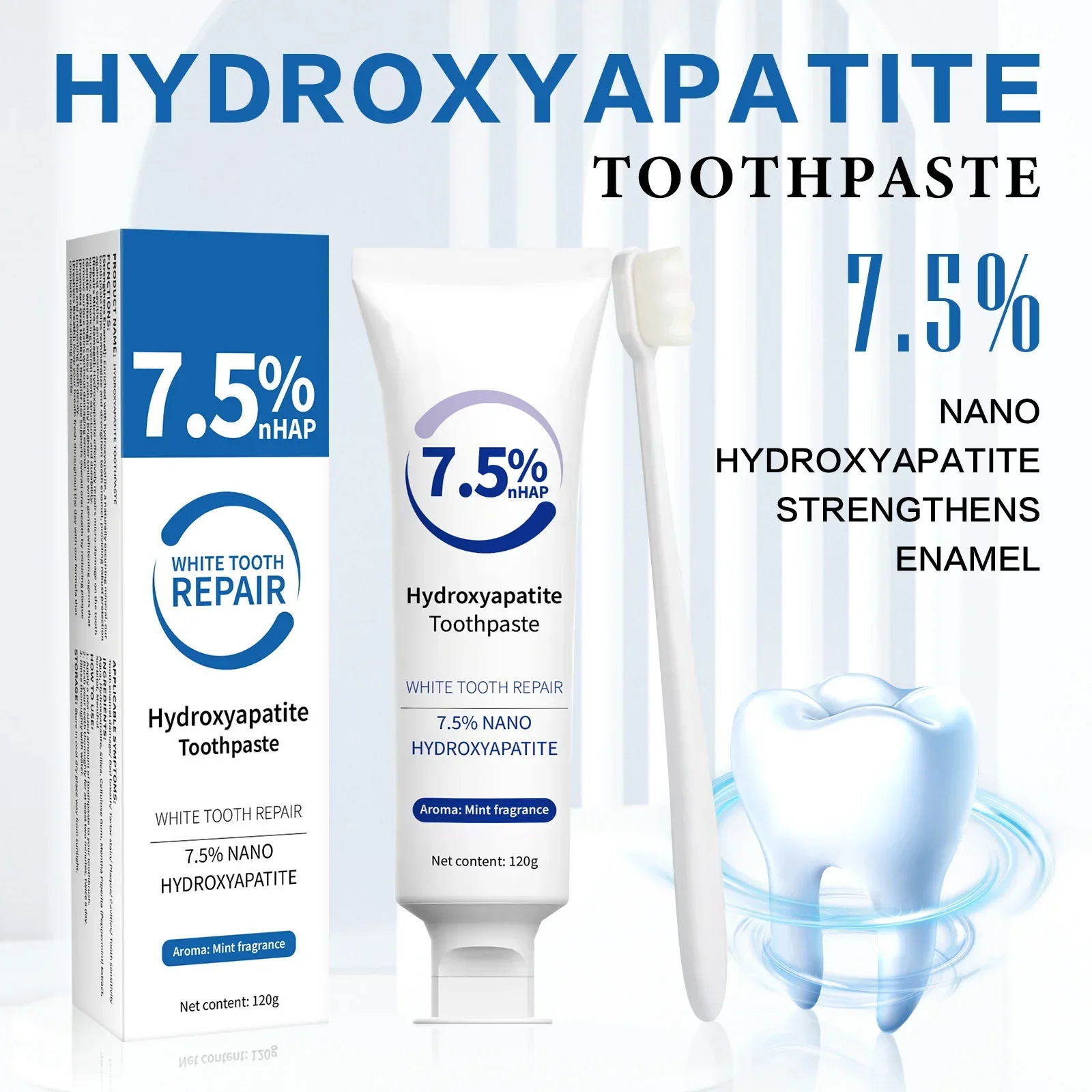 Remineralizing Toothpaste - Tandpasta & Whitening Pen Kit -