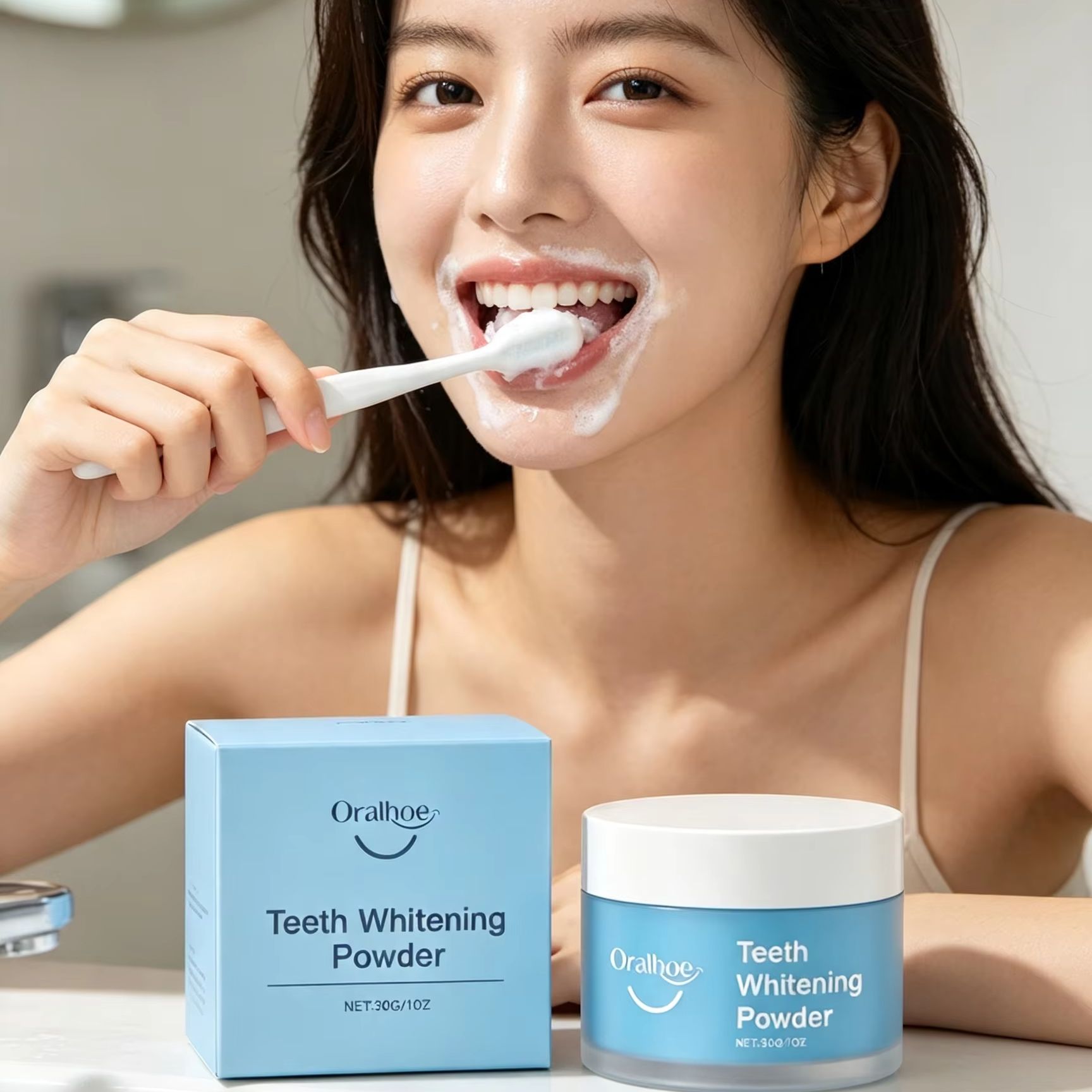 Teeth Whitening Singapore - Oralhoe Tandpoeder voor het Poetsen van