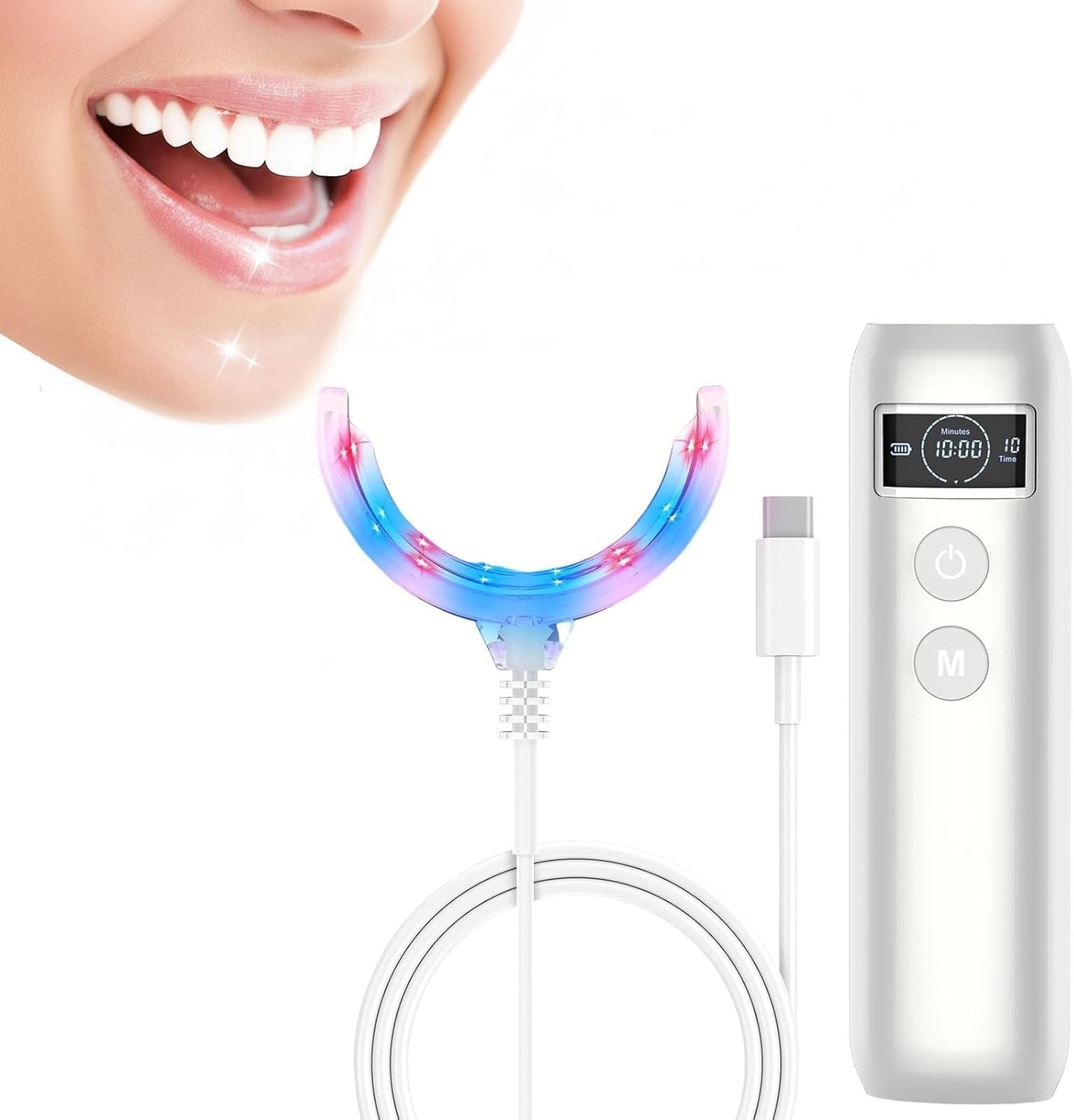 Teeth Whitening For Trays - Tandenbleek-acceleratorlamp Blauw & Rood Licht LED