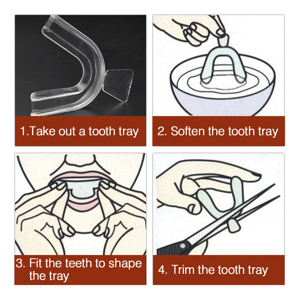 2-10 stuks siliconen mondbesch - Teeth Whitening For Trays recensie en prijs