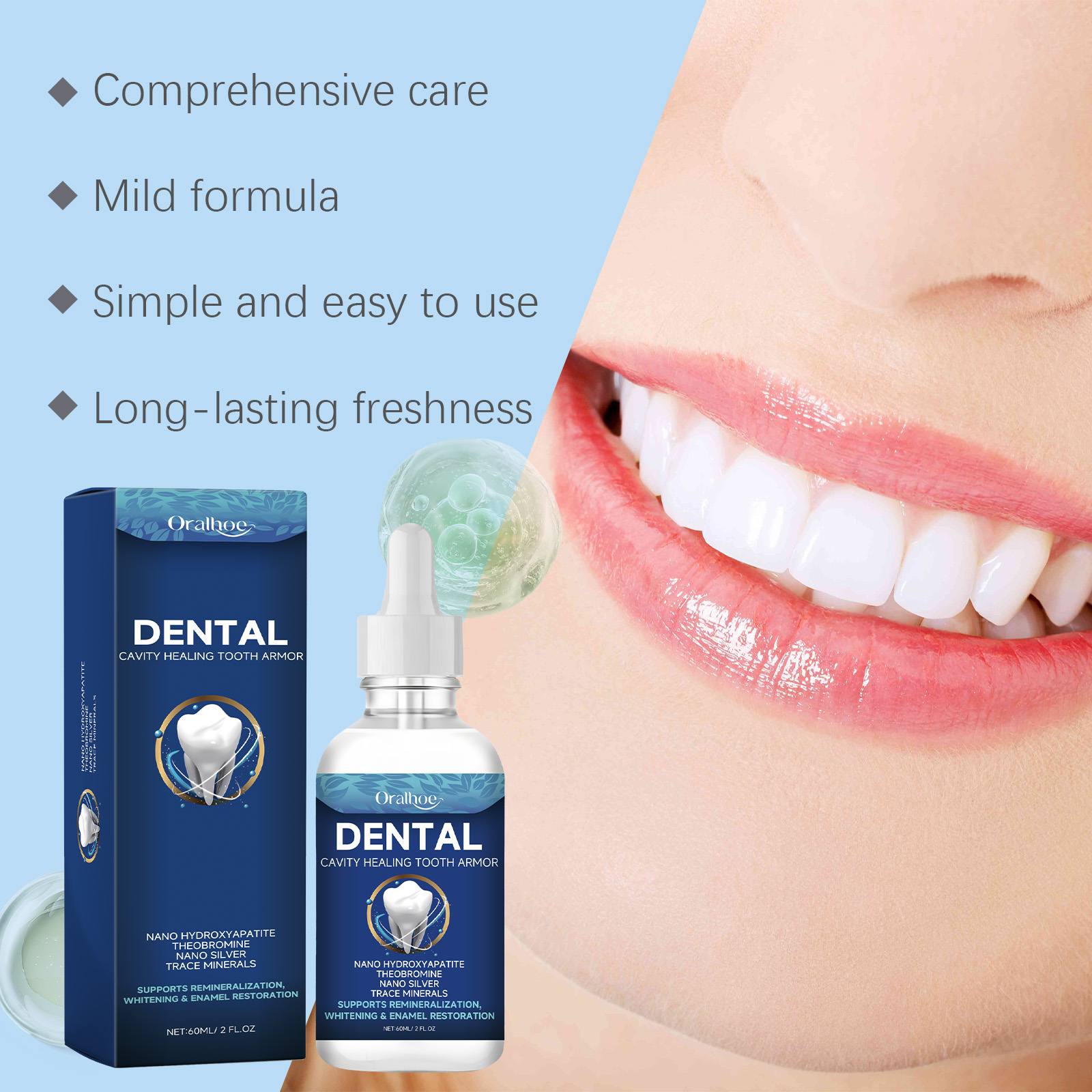 Oralhoe Tandbleek Serum Vloeis - Teeth Whitening Essence recensie en prijs
