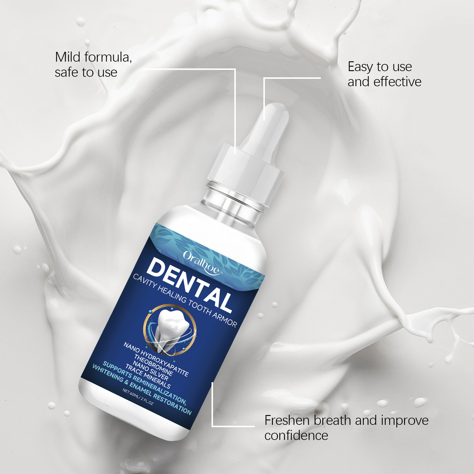 Oralhoe Tandbleek Serum Vloeis - Teeth Whitening Essence recensie en prijs