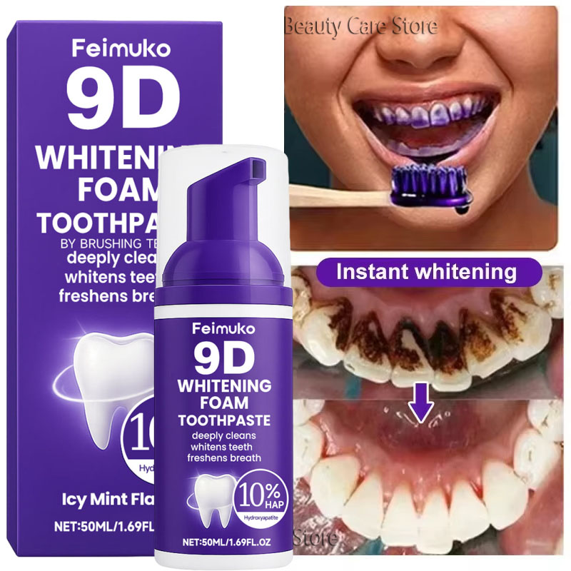 9D Paarse Tandenbleek Tandpast - Remineralizing Toothpaste recensie en prijs