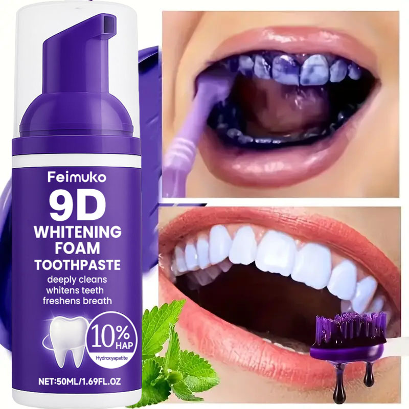 9D Paarse Tandenbleek Tandpast - Remineralizing Toothpaste recensie en prijs