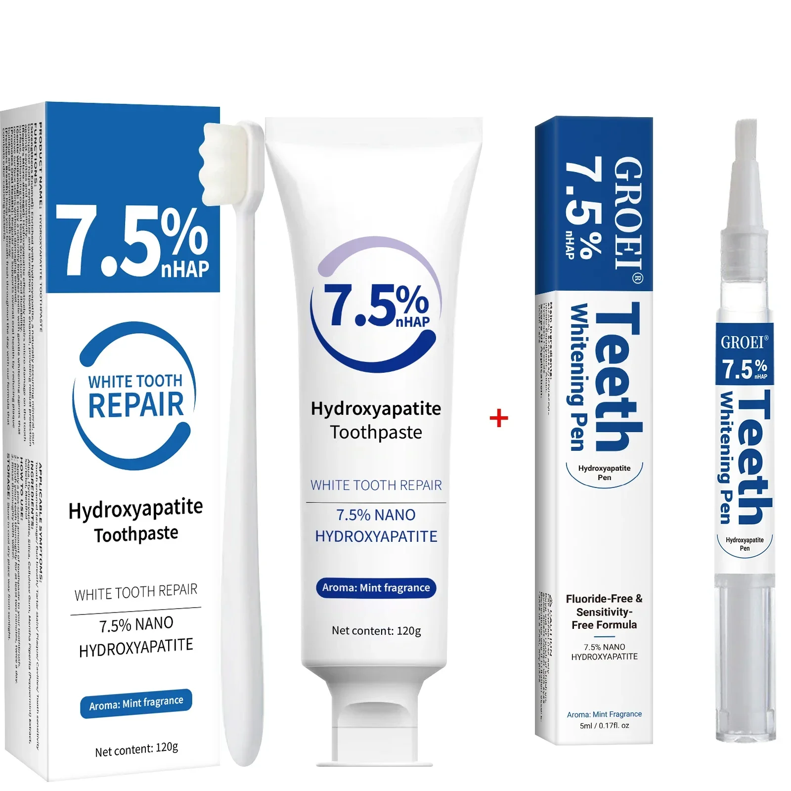 Tandpasta & Whitening Pen Kit  - Remineralizing Toothpaste recensie en prijs