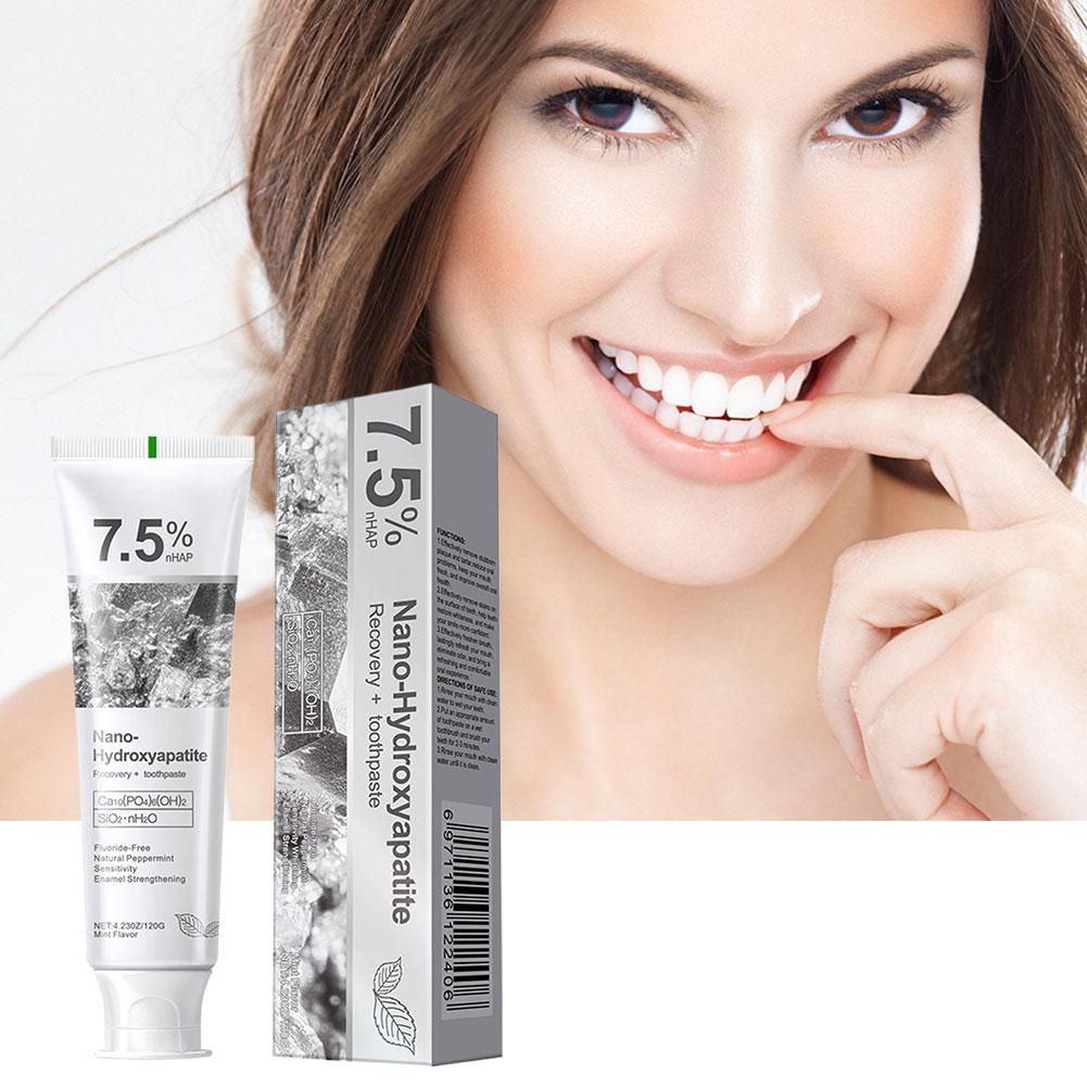 7,5% Nano Hydroxyapatiet Tandp - Remineralizing Toothpaste recensie en prijs