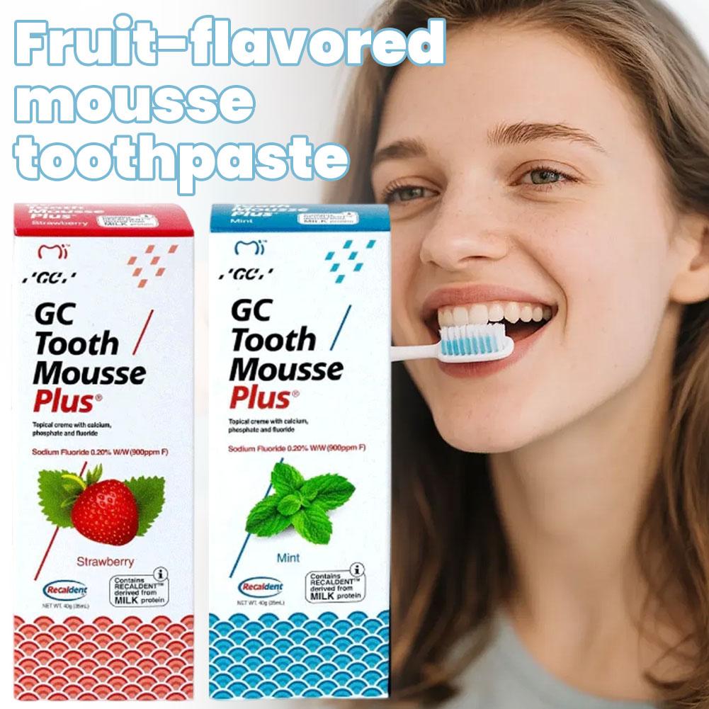 GC Tand Mousse Plus Proteïne V - Remineralizing Toothpaste recensie en prijs